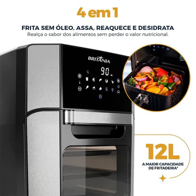 Air Fryer Britânia Oven 4 em 1